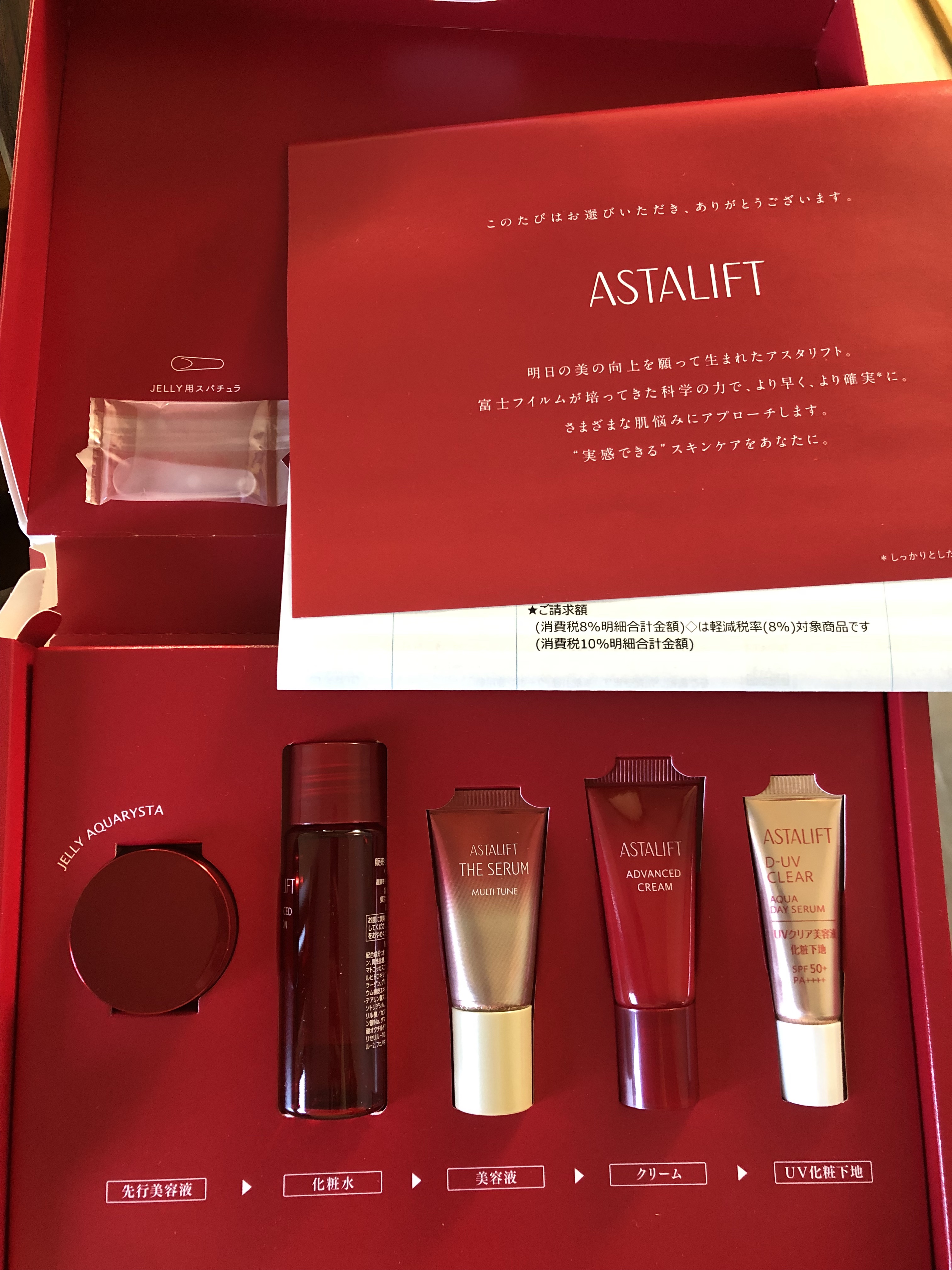 ベーシックトライアルキット/アスタリフト/トライアルキットを使ったクチコミ（1枚目）