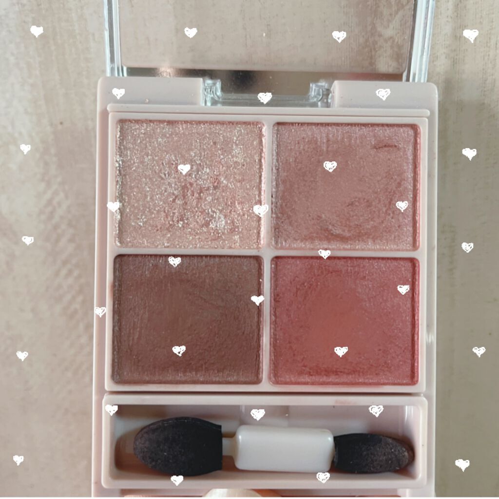 シルキースフレアイズ(マットタイプ)/キャンメイク/アイシャドウパレットを使ったクチコミ(4枚目)