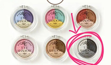 MC3色アイシャドウ/MAGIC CLOSET/アイシャドウパレットを使ったクチコミ(4枚目)