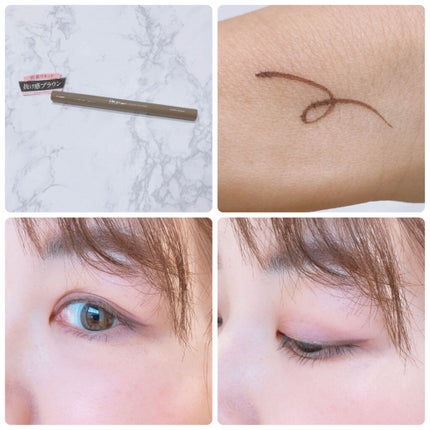 シルキーリキッドアイライナーWP/D-UP/リキッドアイライナーを使ったクチコミ(3枚目)