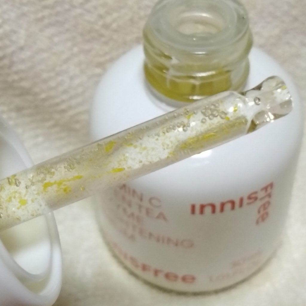 ビタC グリーンティーエンザイム ブライト セラム/innisfree/美容液を使ったクチコミ(4枚目)