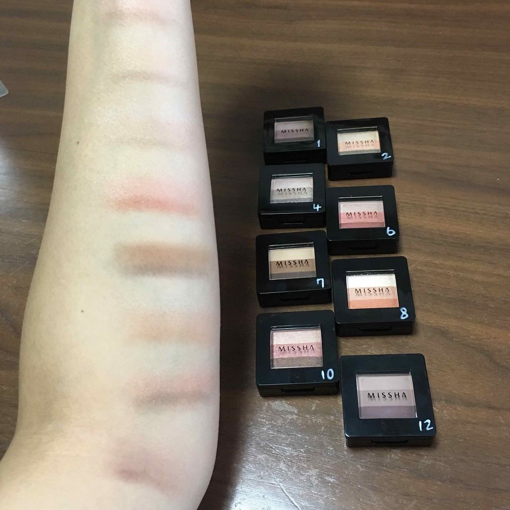 トリプルシャドウ/MISSHA/アイシャドウパレットを使ったクチコミ(2枚目)