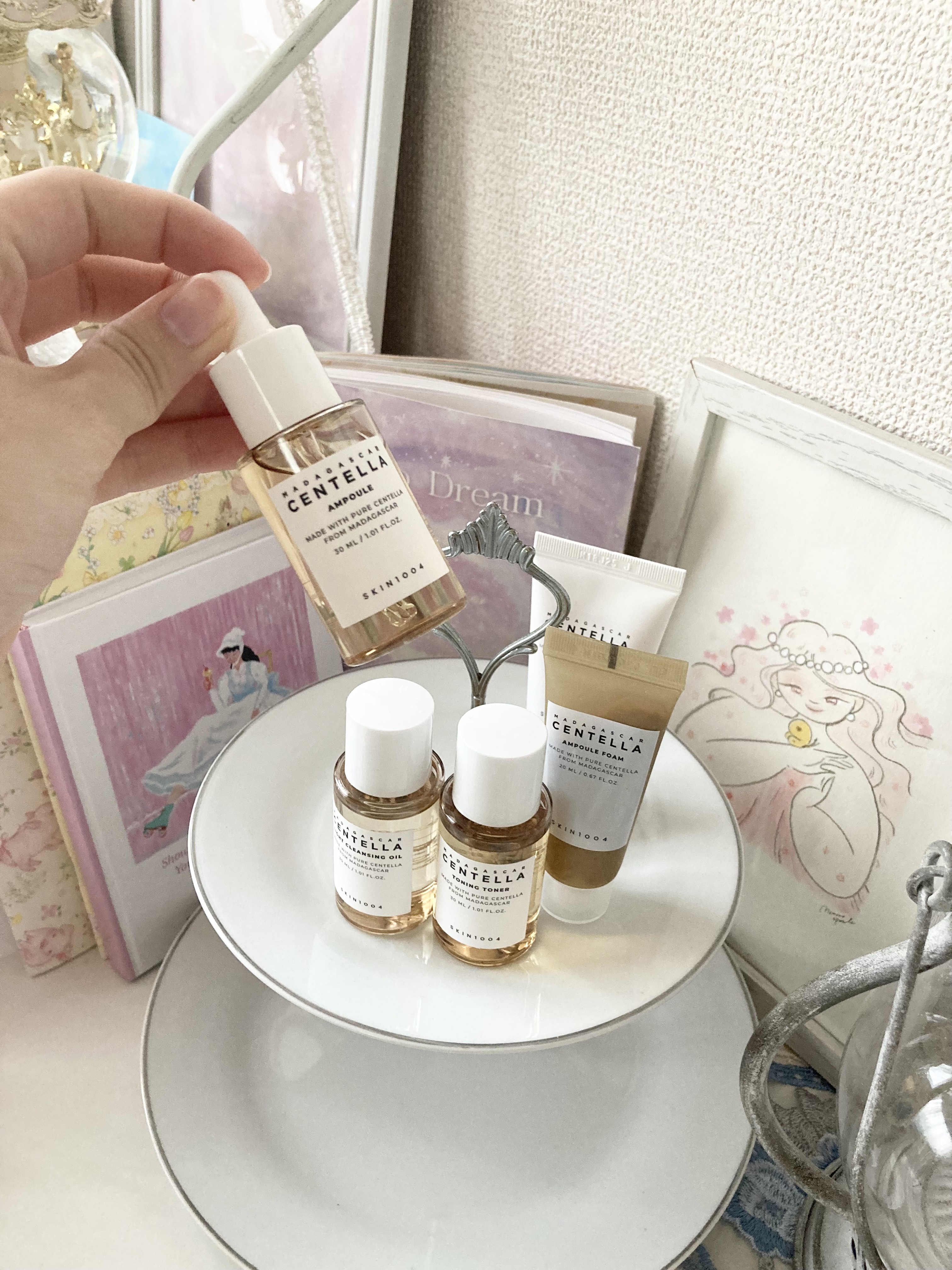 SKIN1004 センテラ トラベルキットのクチコミ「
マダガスカルのセンテラアジアティカ(ツボクサエキス)から
自然由来のCICAエキスを抽出し、.....」（2枚目）