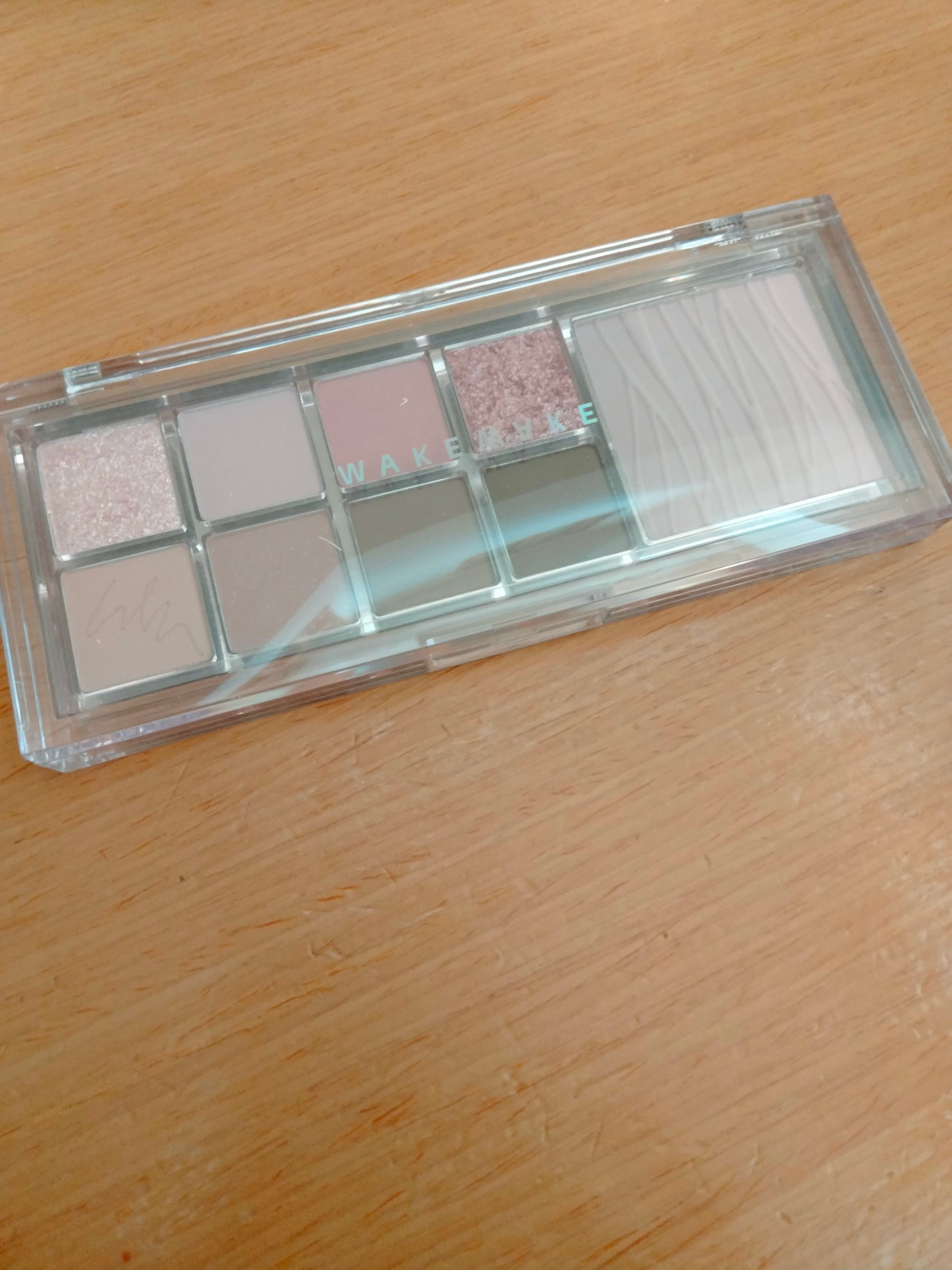 ミックスブラーリングアイパレット/wakemake/マルチパレットを使ったクチコミ(1枚目)