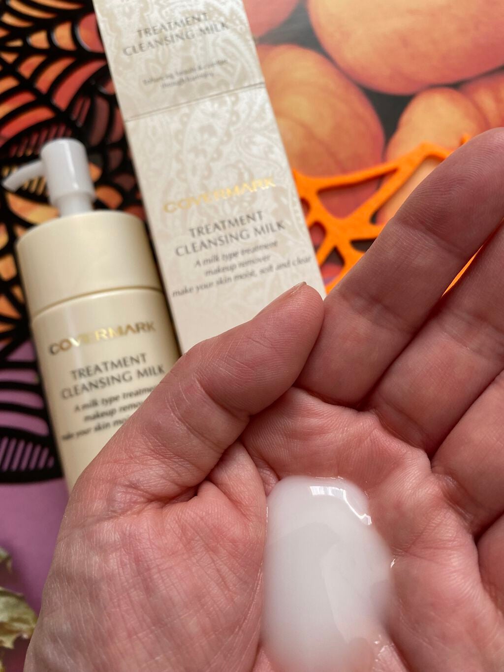 トリートメント クレンジング ミルク/COVERMARK/ミルククレンジングを使ったクチコミ(3枚目)