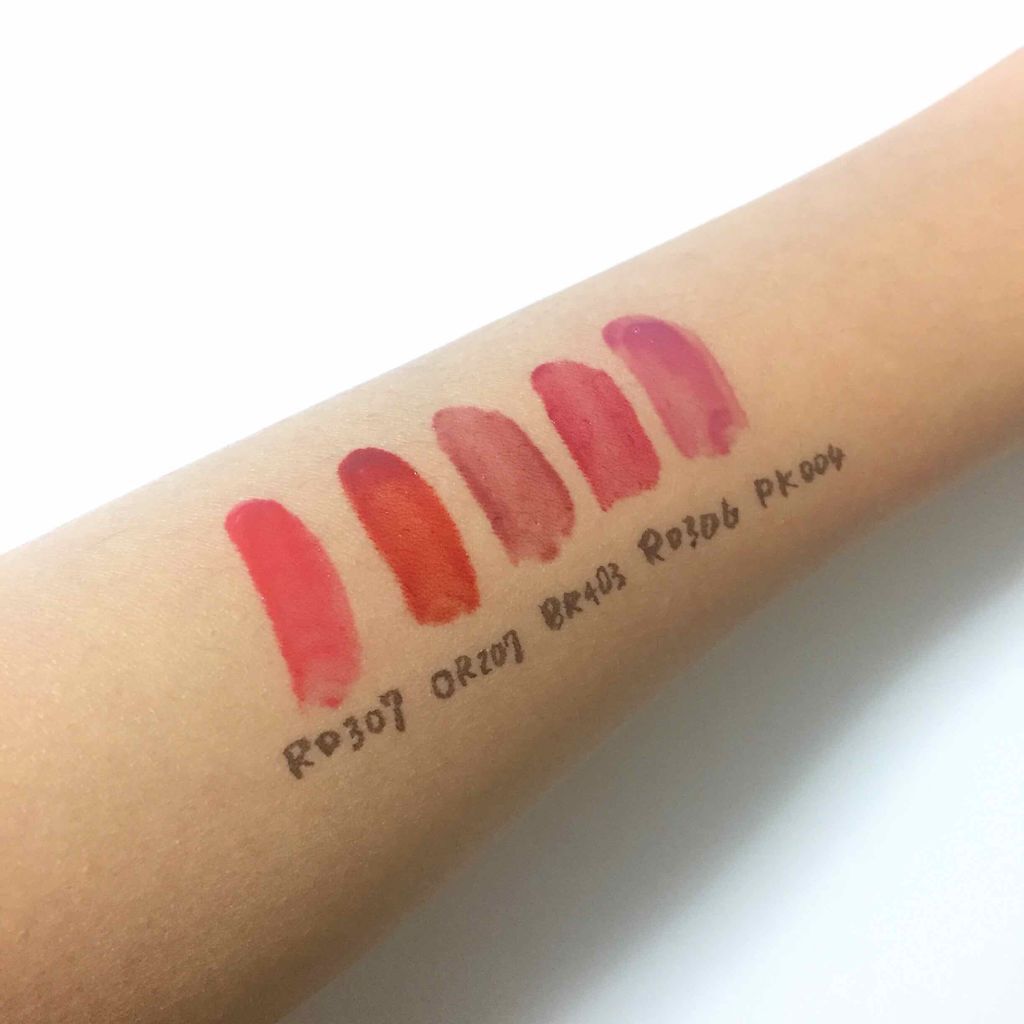 ディアダーリン ウォータージェルティント (アイスティント)/ETUDE/口紅を使ったクチコミ(3枚目)