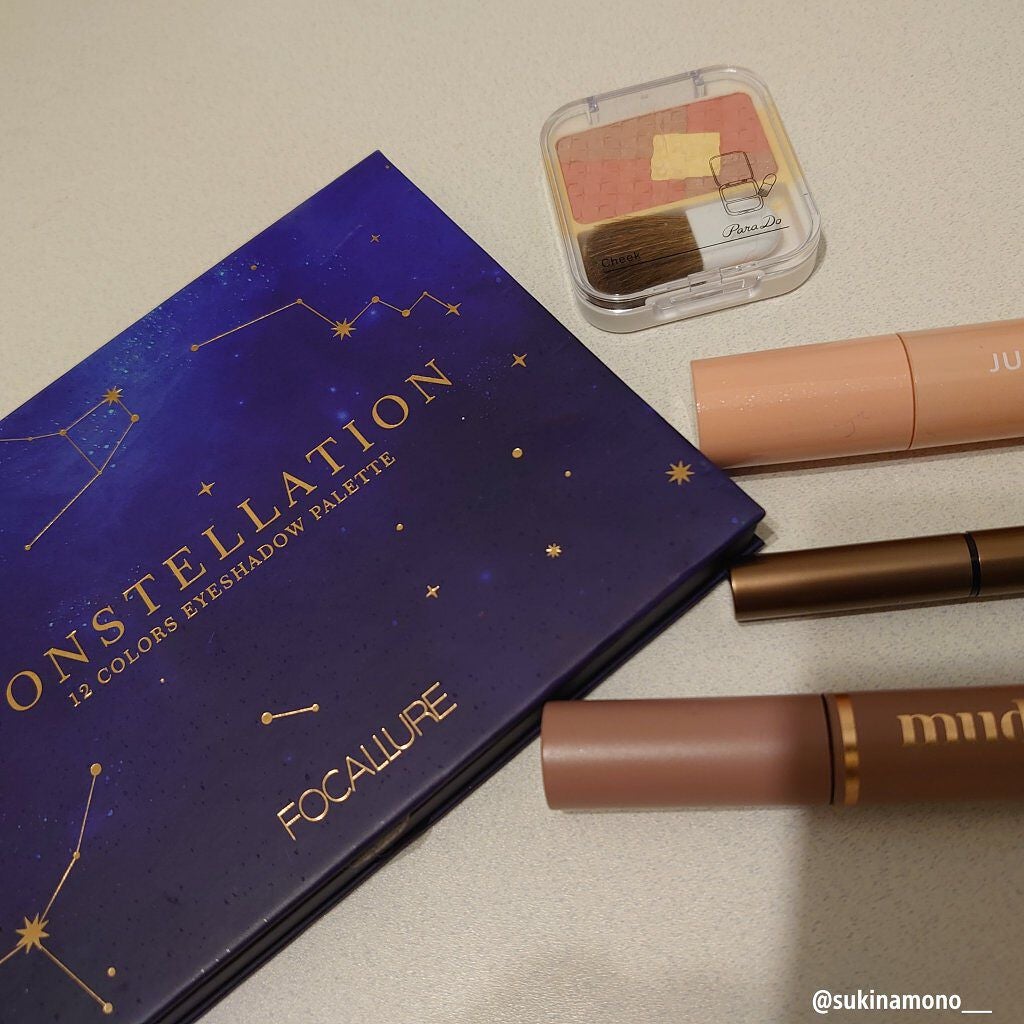 十二星座アイシャドウパレット/FOCALLURE/アイシャドウパレットを使ったクチコミ(6枚目)