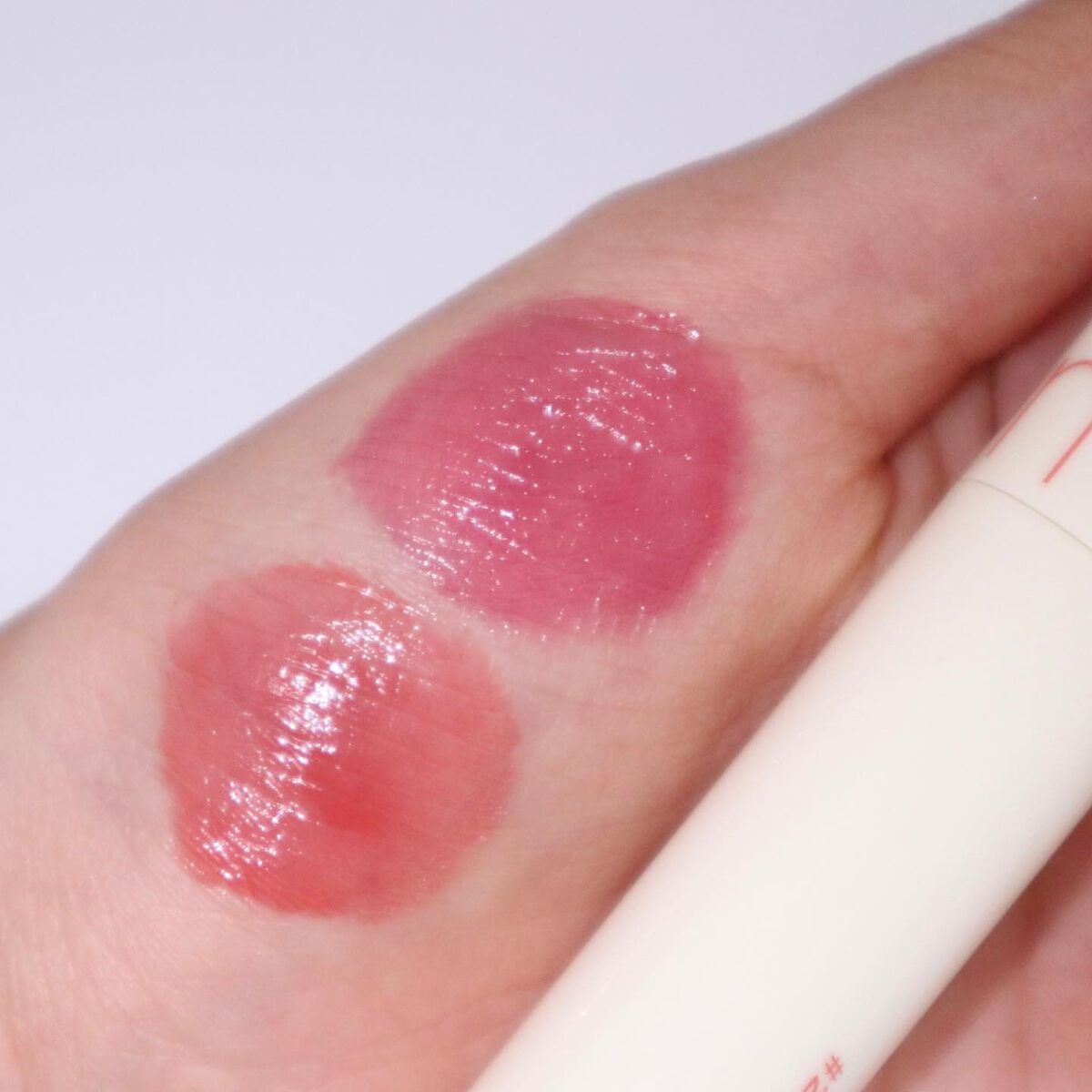 ジューシーラスティングティント/rom&nd/リップティントを使ったクチコミ(5枚目)