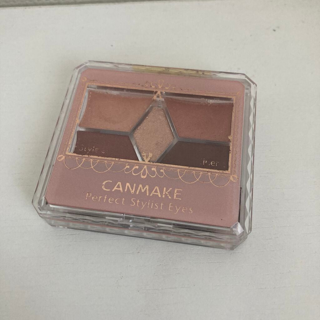 パーフェクトスタイリストアイズ/キャンメイク/アイシャドウパレットを使ったクチコミ(1枚目)