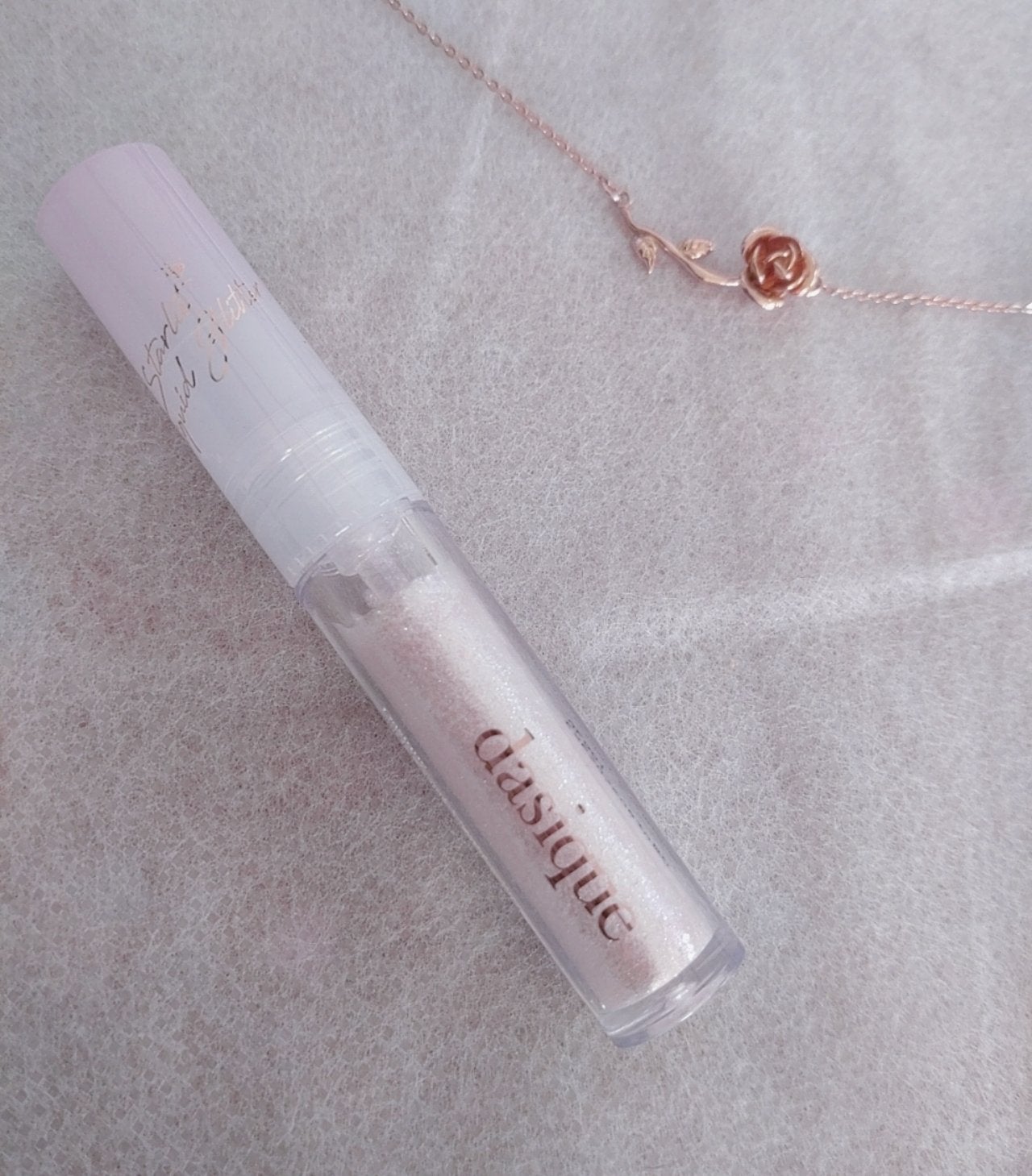 スターリットジュエルリキッドグリッター/dasique/グリッターを使ったクチコミ(2枚目)