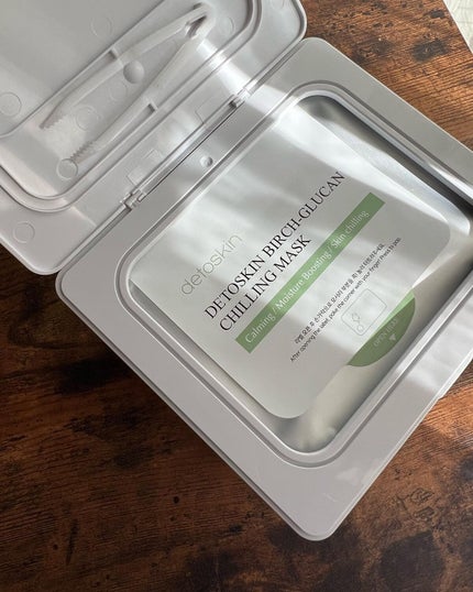 Birch-Glucan Chilling Mask/DETOSKIN/シートマスク・パックを使ったクチコミ(2枚目)