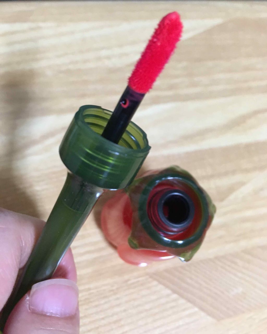 プロマンスリップカラーシャイン/LABIOTTE/口紅を使ったクチコミ(2枚目)