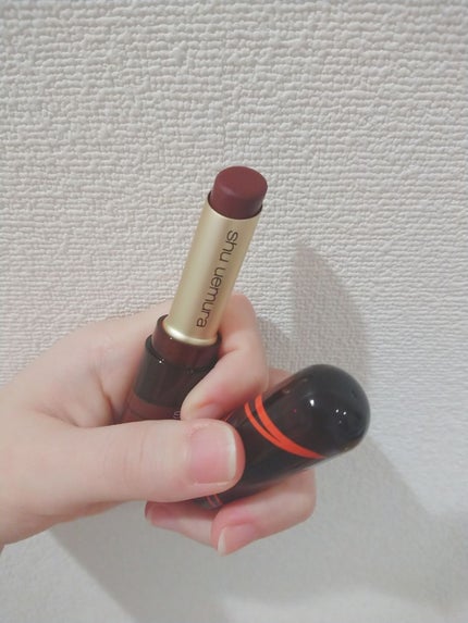 ルージュ アンリミテッド マット/shu uemura/口紅を使ったクチコミ(1枚目)