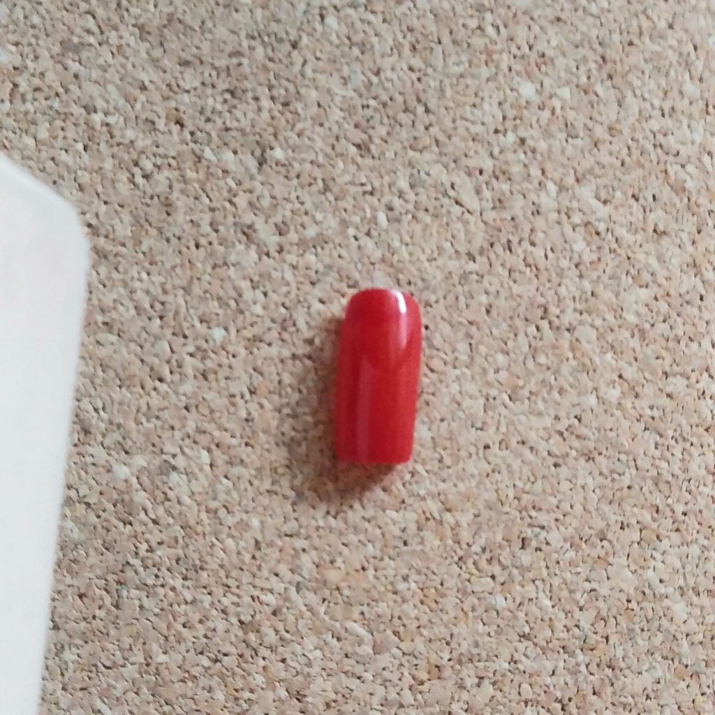 fresh_make_ugg on LIPS 「上羽ネイルの、つやべにで塗ってみました。  赤がないので。  ..」(1枚目)