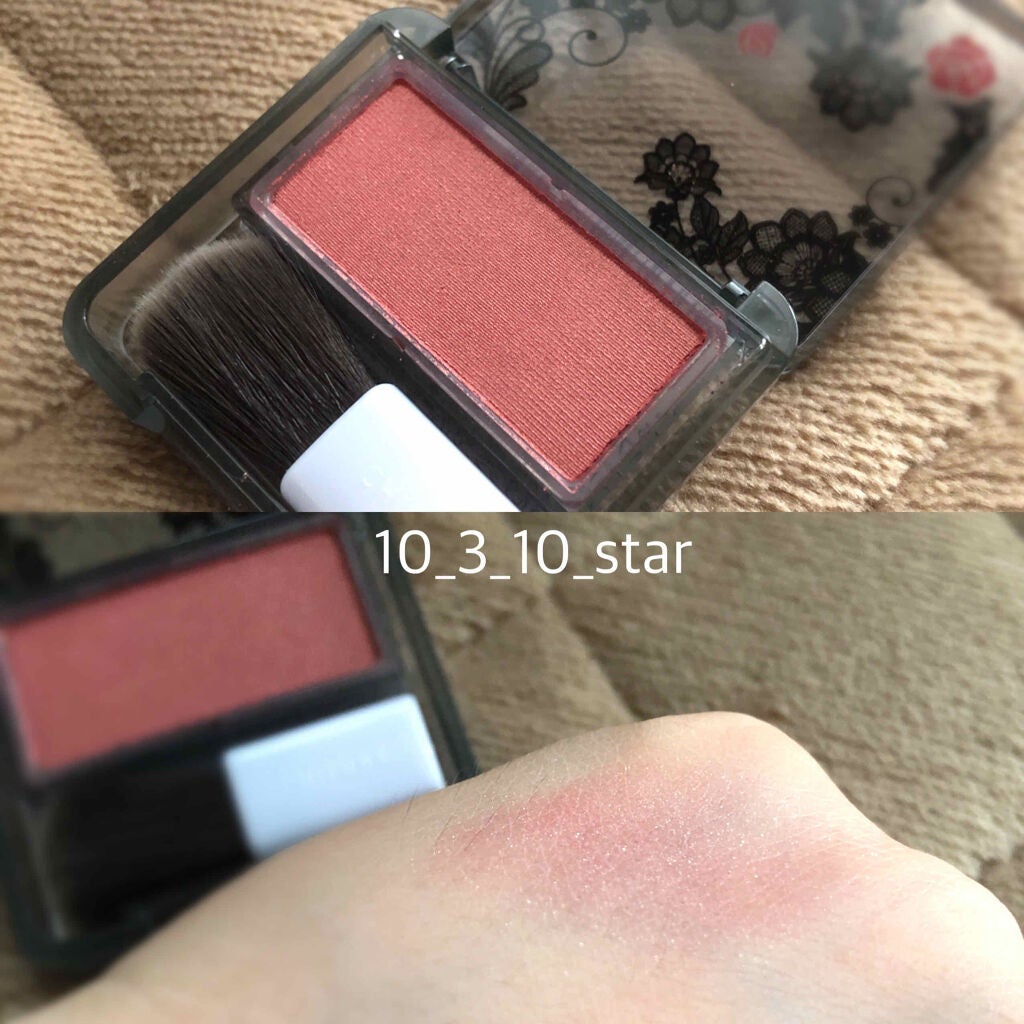 パウダー チーク/ちふれ/パウダーチークを使ったクチコミ(2枚目)