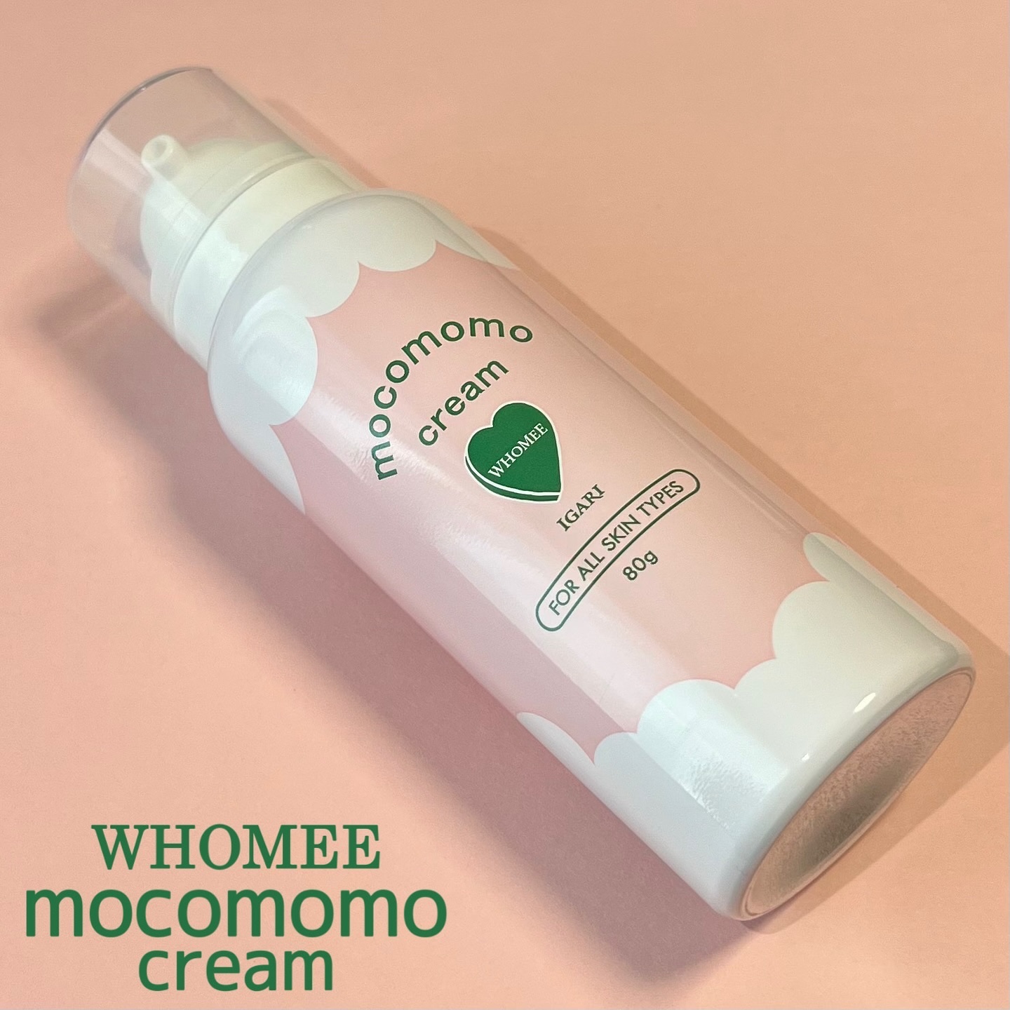 モコモモクリーム/WHOMEE/フェイスクリームを使ったクチコミ（1枚目）