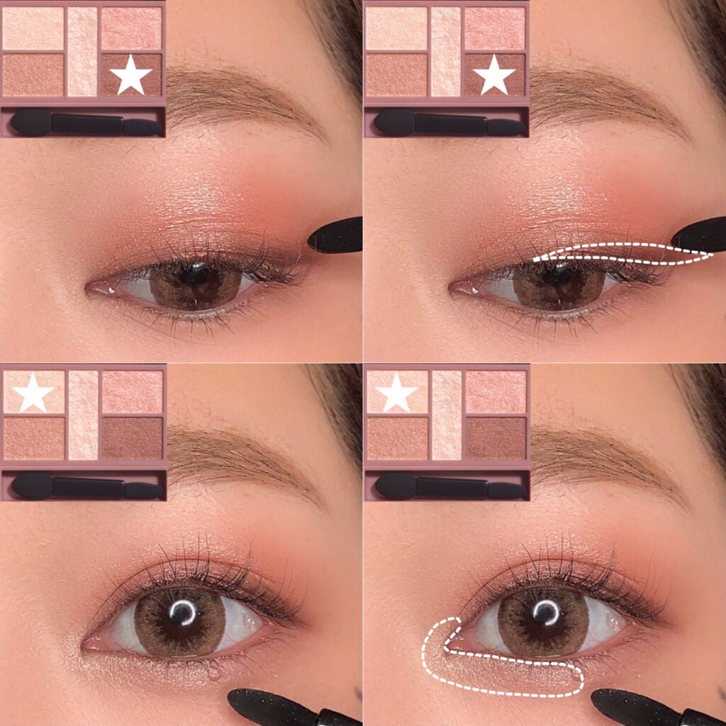 パーフェクトスタイリストアイズ/キャンメイク/アイシャドウパレットを使ったクチコミ(5枚目)