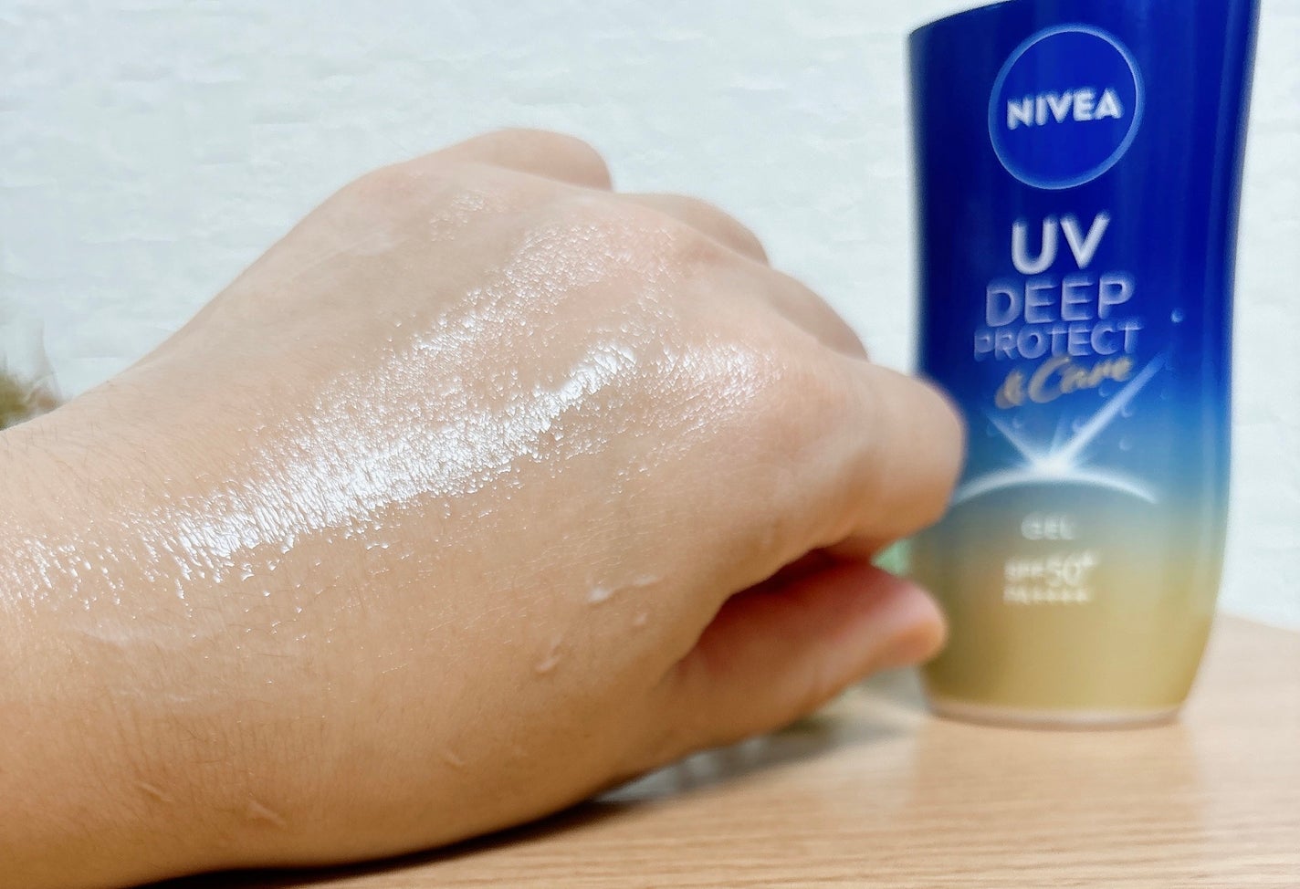 ニベアUV ディープ プロテクト&ケア ジェル/ニベア/日焼け止めジェルを使ったクチコミ(3枚目)