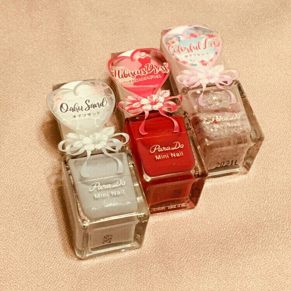 ミニネイル/パラドゥ/マニキュアを使ったクチコミ(2枚目)