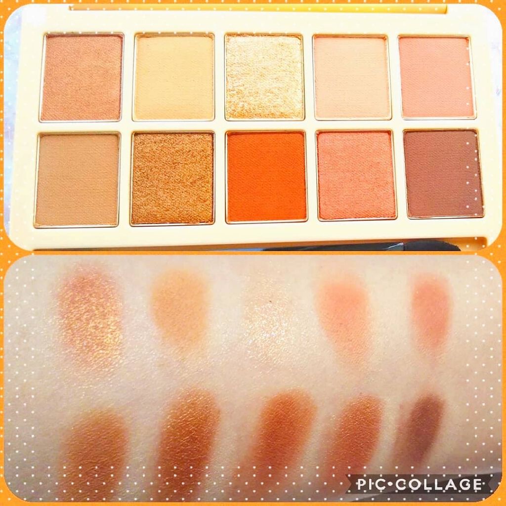 プレイカラーアイズ オレンジビアンコ/ETUDE/アイシャドウパレットを使ったクチコミ（3枚目）