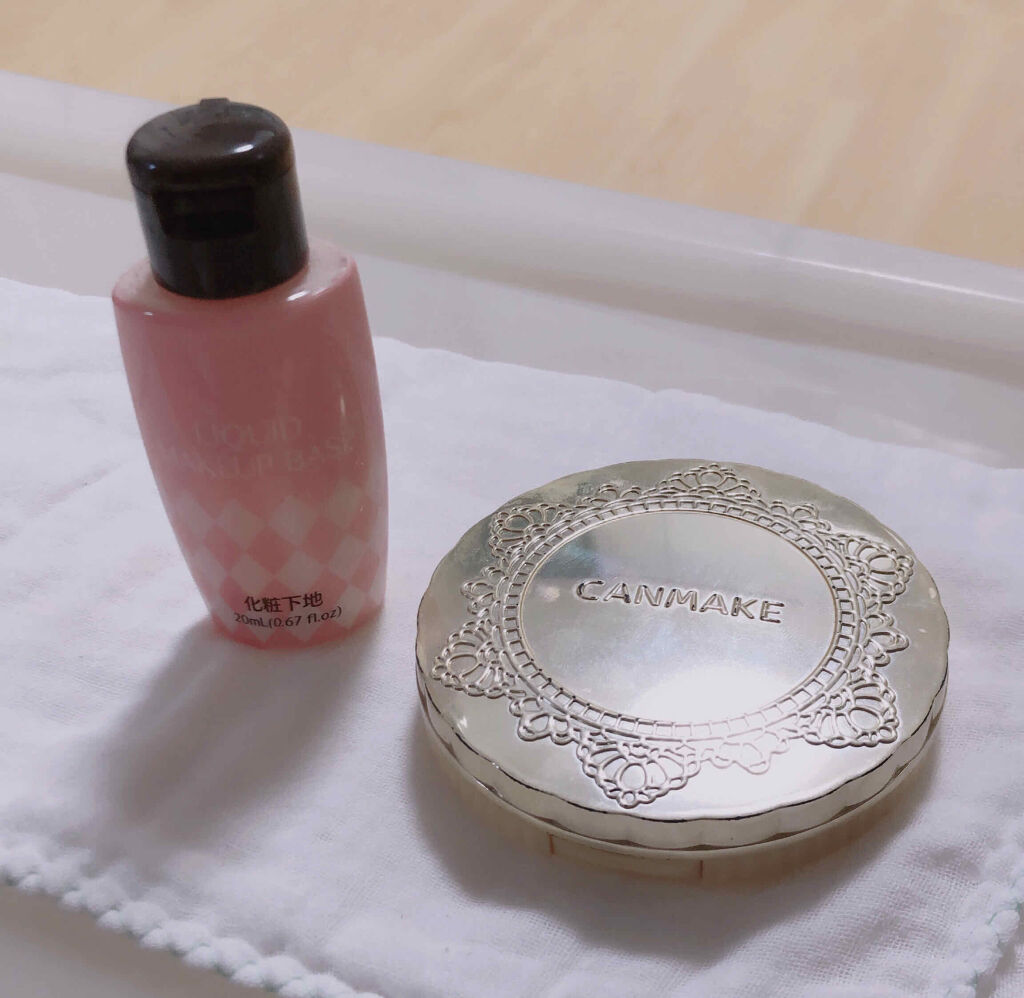 【旧品】マシュマロフィニッシュパウダー/キャンメイク/プレストパウダーを使ったクチコミ（1枚目）