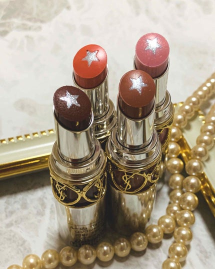 ルージュ ヴォリュプテ ロックシャイン/YVES SAINT LAURENT BEAUTE/口紅を使ったクチコミ(1枚目)