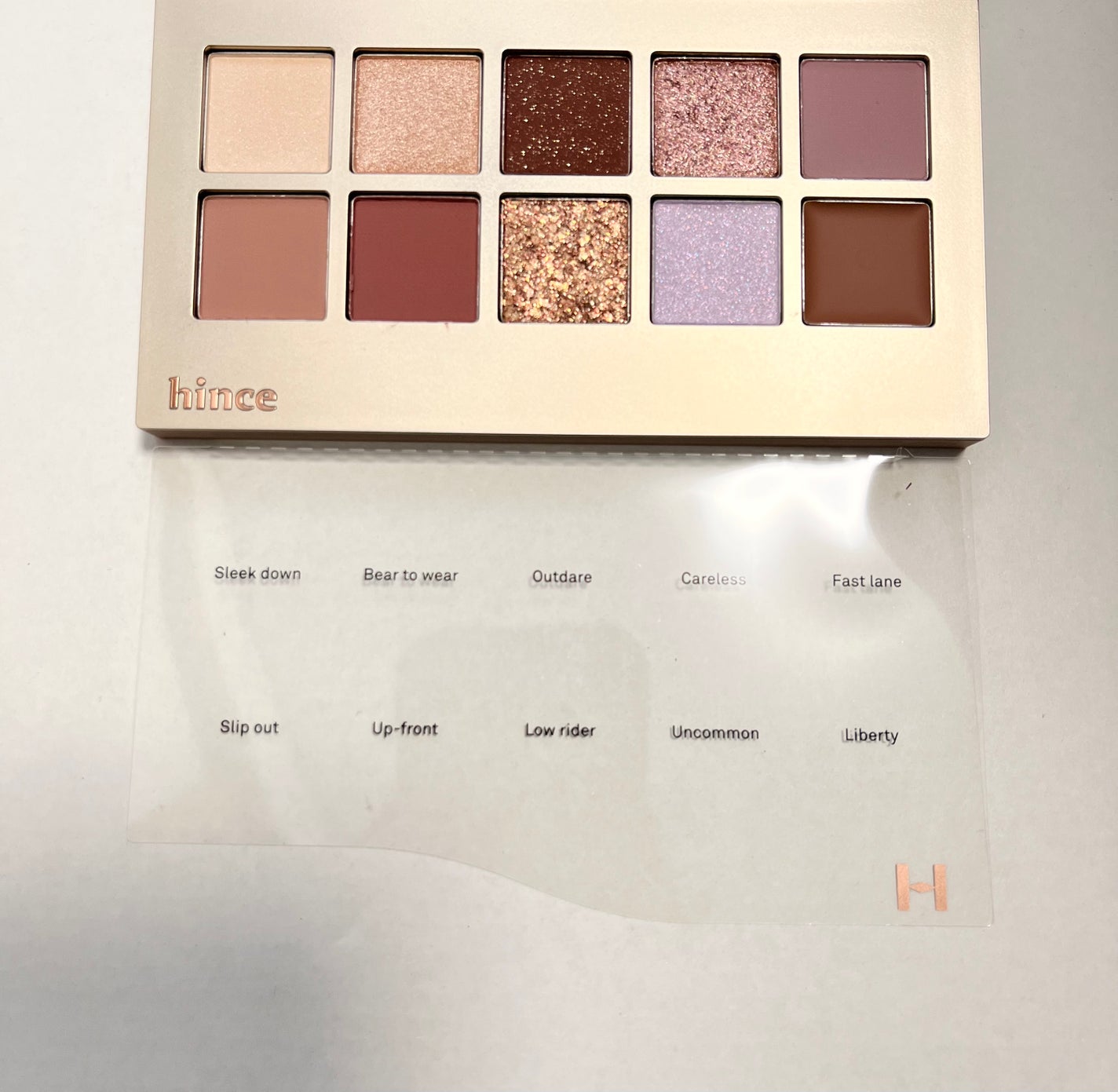 ニューデップスアイシャドウパレット/hince/アイシャドウパレットを使ったクチコミ(2枚目)