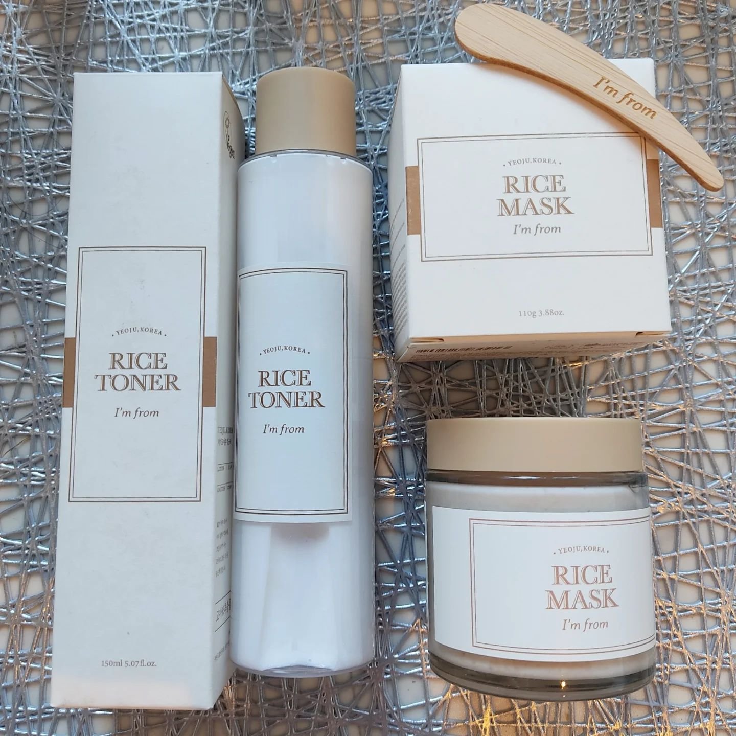 RICE MASK/I'm from/洗い流すパック・マスクを使ったクチコミ（1枚目）