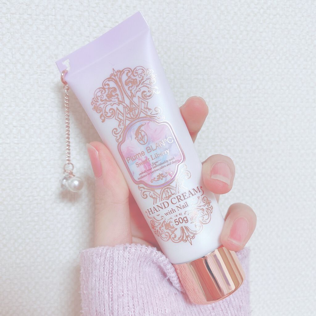 プルームブラン スウィートリベリー フレグランスハンドクリーム ウィズネイル/JOUL’S VERNI/ハンドクリームを使ったクチコミ(2枚目)