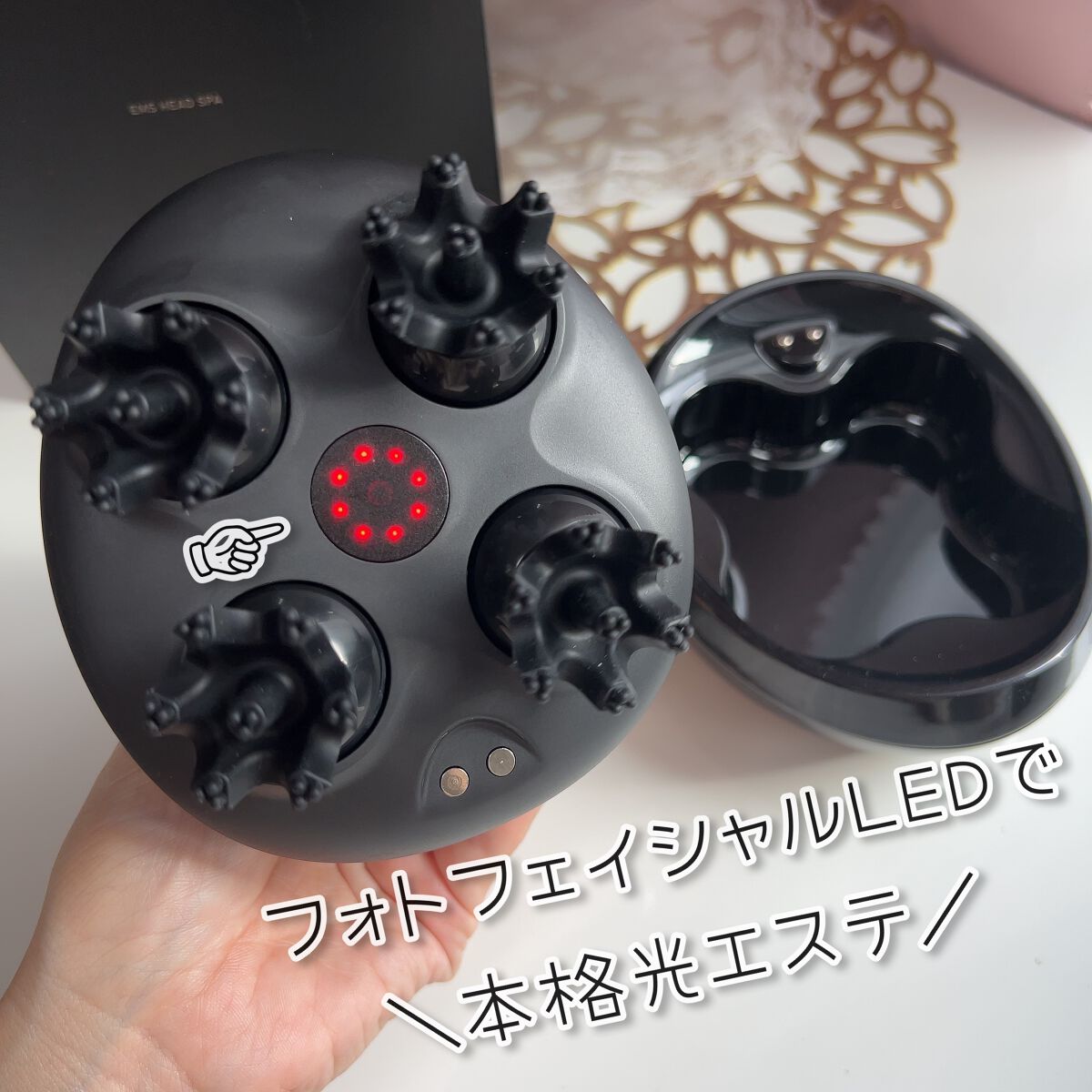 イーエムエスヘッドスパ/NIPLUX/ヘッドマッサージャーを使ったクチコミ(5枚目)