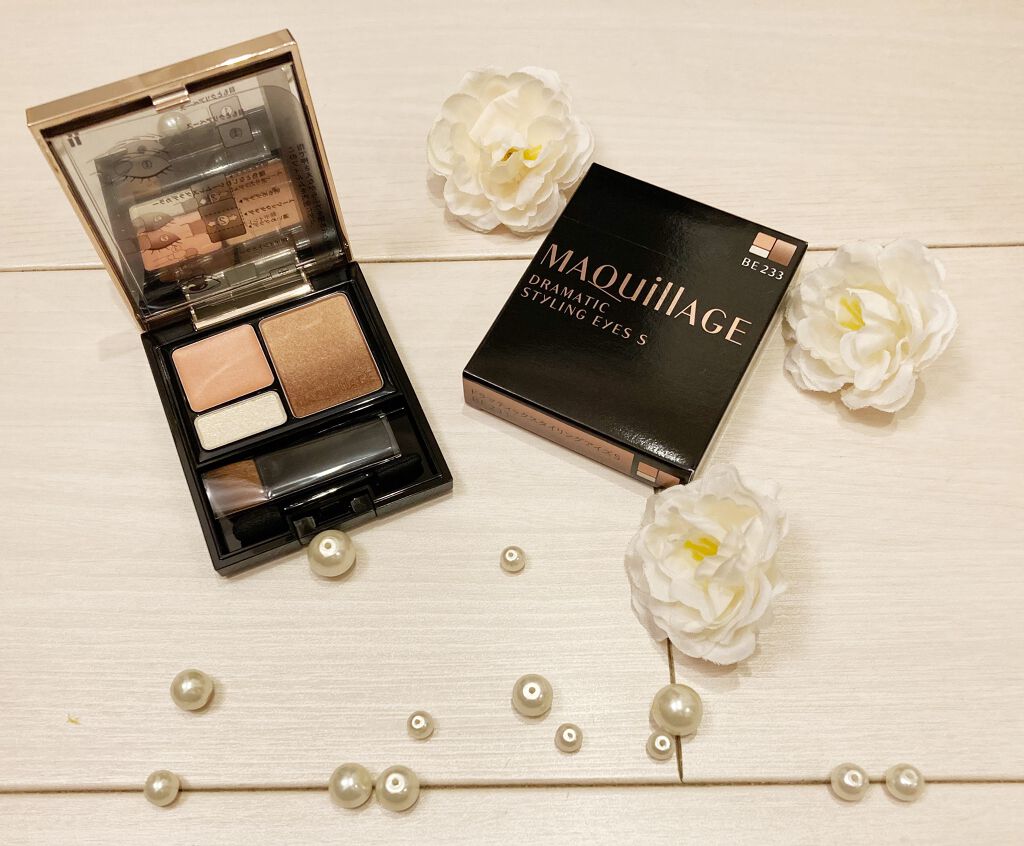 ドラマティックスタイリングアイズS/マキアージュ/アイシャドウパレットを使ったクチコミ(1枚目)