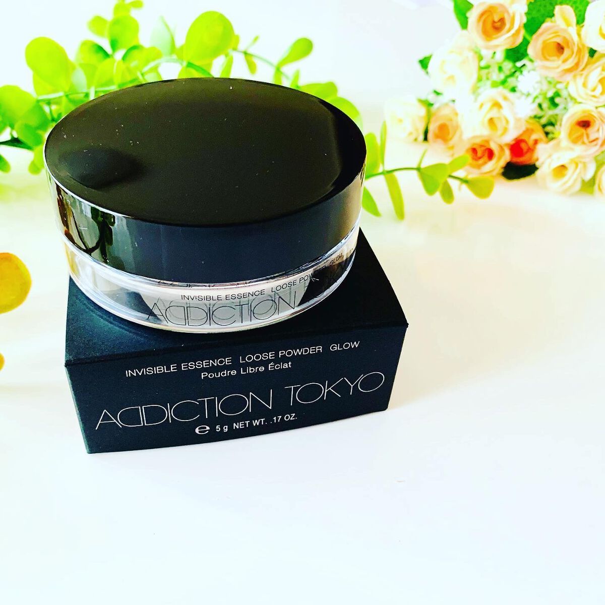 インビジブル エッセンス ルースパウダー グロウ/ADDICTION/ルースパウダーを使ったクチコミ（1枚目）