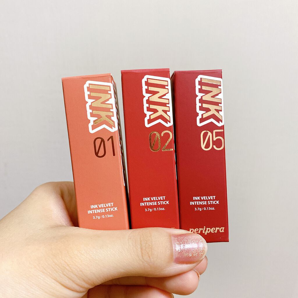 インクベルベットインテンススティック/PERIPERA/口紅を使ったクチコミ(1枚目)
