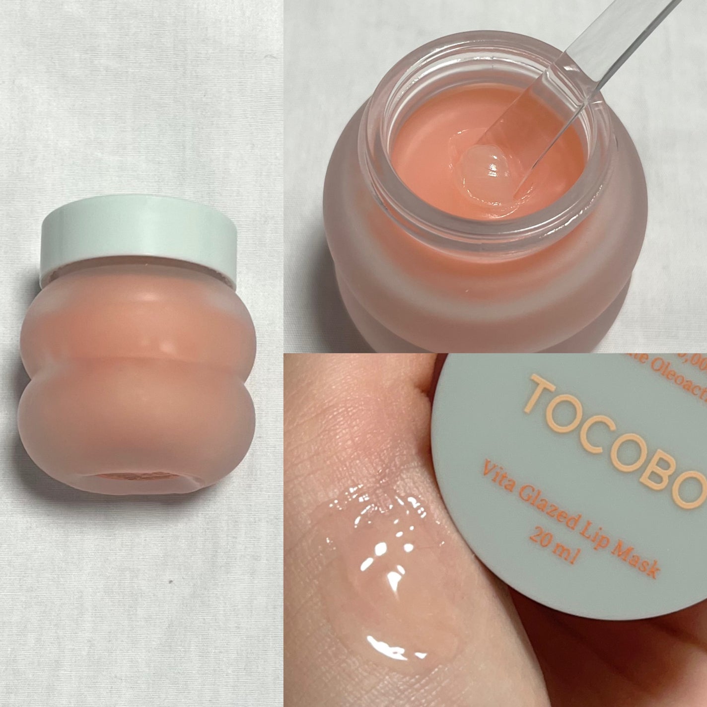 ビタグレーズドリップマスク/TOCOBO/リップマスクを使ったクチコミ(2枚目)