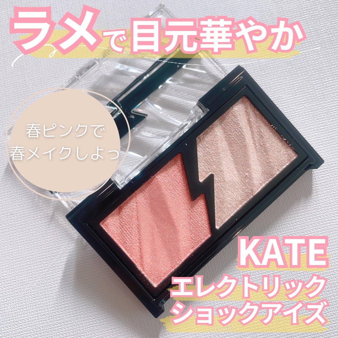 エレクトリックショックアイズ /KATE/アイシャドウパレットを使ったクチコミ(1枚目)