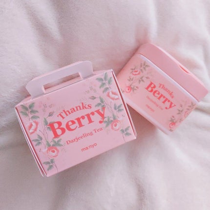 Thanks Berry ダージリンティー マスク/manyo/シートマスク・パックを使ったクチコミ(1枚目)