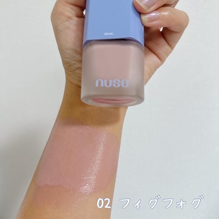 リキッドケアチーク/nuse/リキッドチークを使ったクチコミ(4枚目)