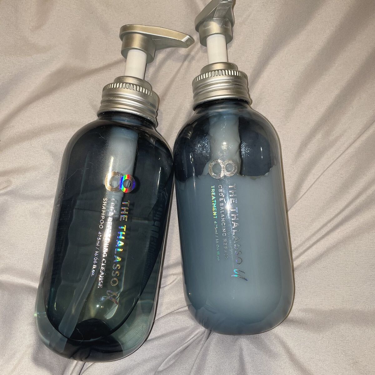 エイトザタラソ ユー CBD&リフレッシング クレンズ 美容液シャンプー/CBD&バランシング ダメージリペア 美容液ヘアトリートメント/エイトザタラソ/市販シャンプーを使ったクチコミ(1枚目)