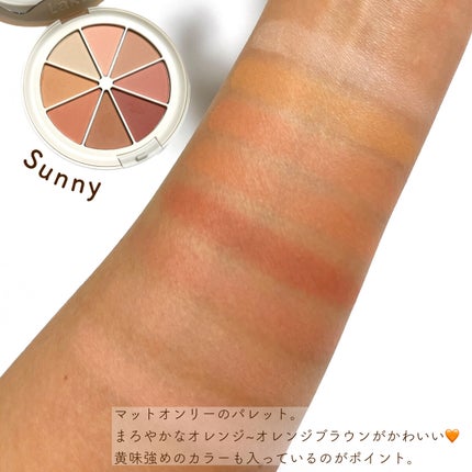 ミドルトーンアイシャドウコレクターパレット/Laka/アイシャドウパレットを使ったクチコミ(4枚目)