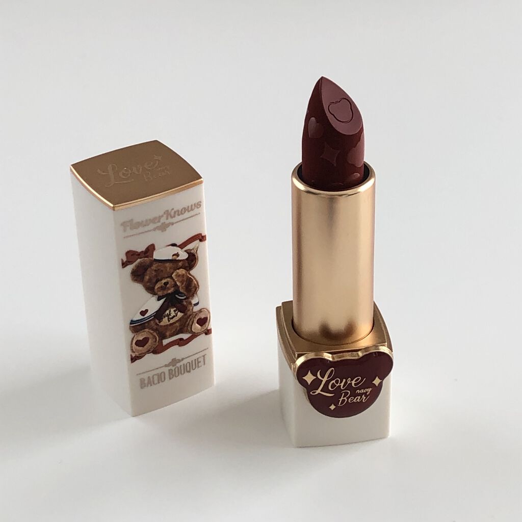 Love Bear マットリップスティック/FlowerKnows/口紅を使ったクチコミ（1枚目）