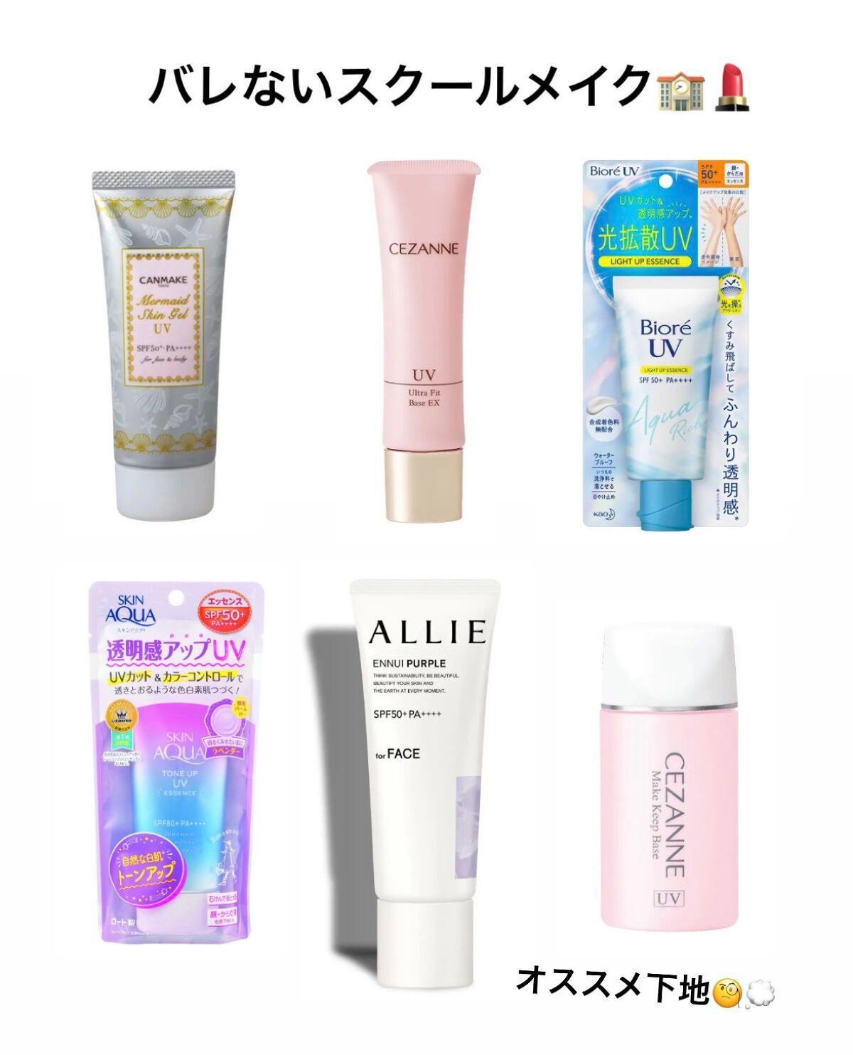 マーメイドスキンジェルUV/キャンメイク/日焼け止めジェルを使ったクチコミ(1枚目)