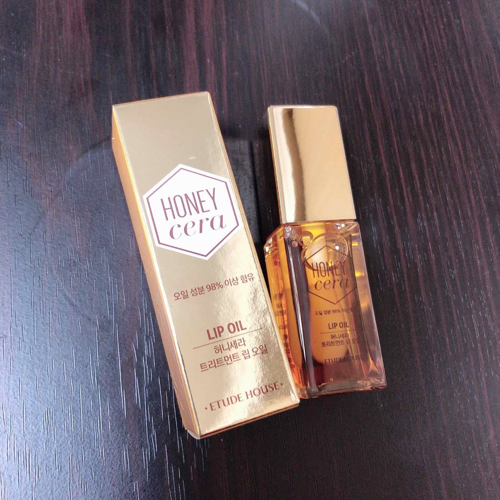 Hセラ トリートメント リップオイル/ETUDE/リップグロスを使ったクチコミ(1枚目)