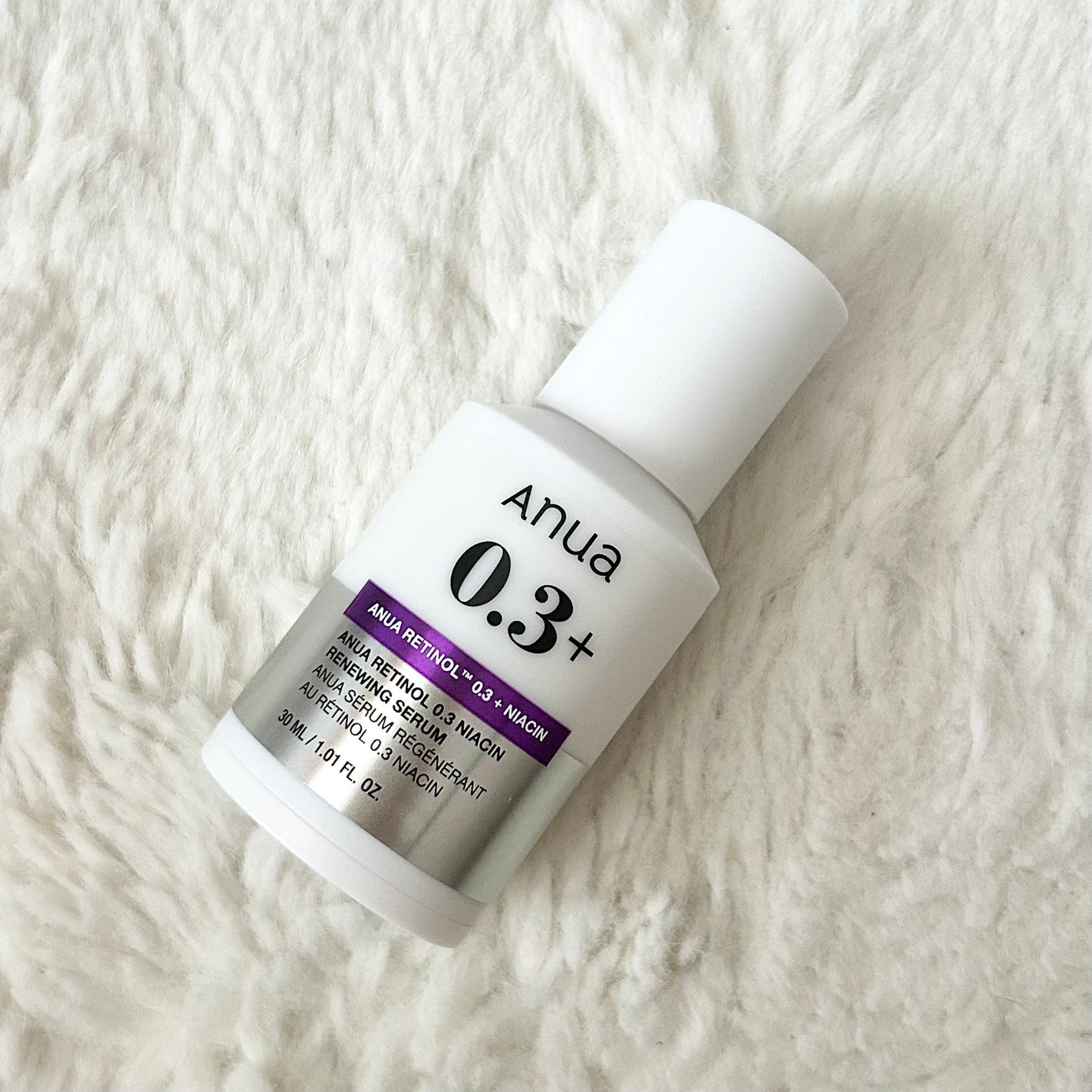 レチノール0.3 ナイアシンリニューイングセラム/Anua/美容液を使ったクチコミ(1枚目)