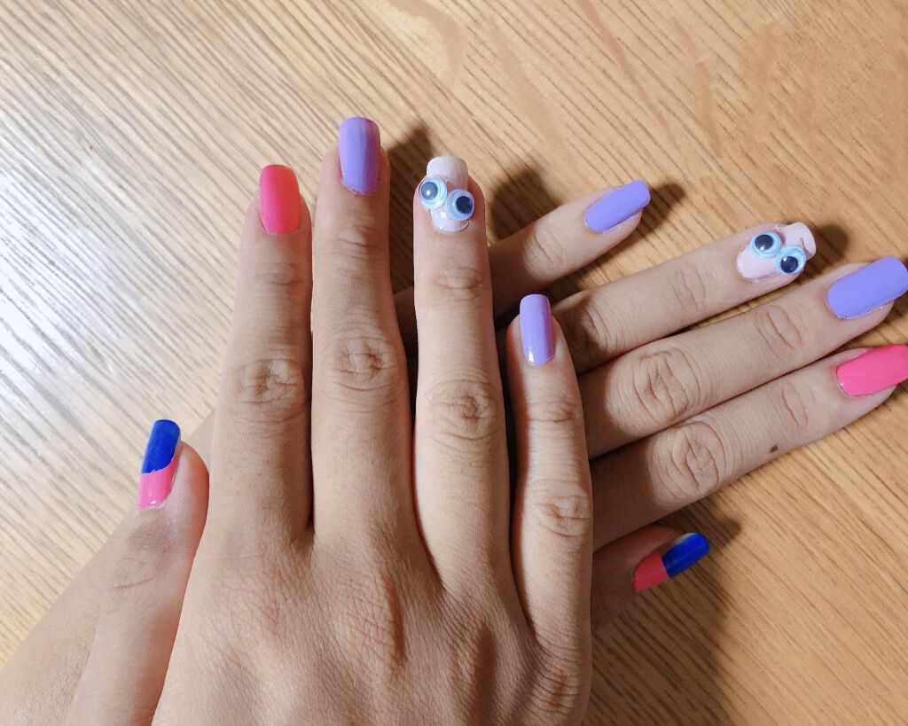 fantastic_sounds_8n5 on LIPS 「モンスターズインクのブーのイメージネイルです💖私の尊敬してるイ..」(1枚目)