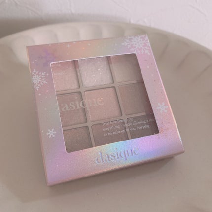 シャドウパレット/dasique/アイシャドウパレットを使ったクチコミ(2枚目)