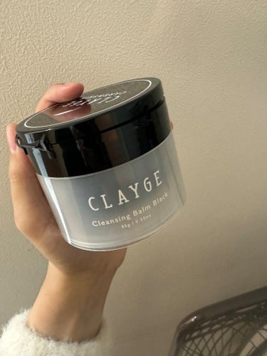 CLAYGE クレンジングバーム ブラックのクチコミ「CLAYGE
クレンジングバーム ブラック



 乾燥肌なのでセラミド配合なのが嬉しい。洗い.....」（3枚目）