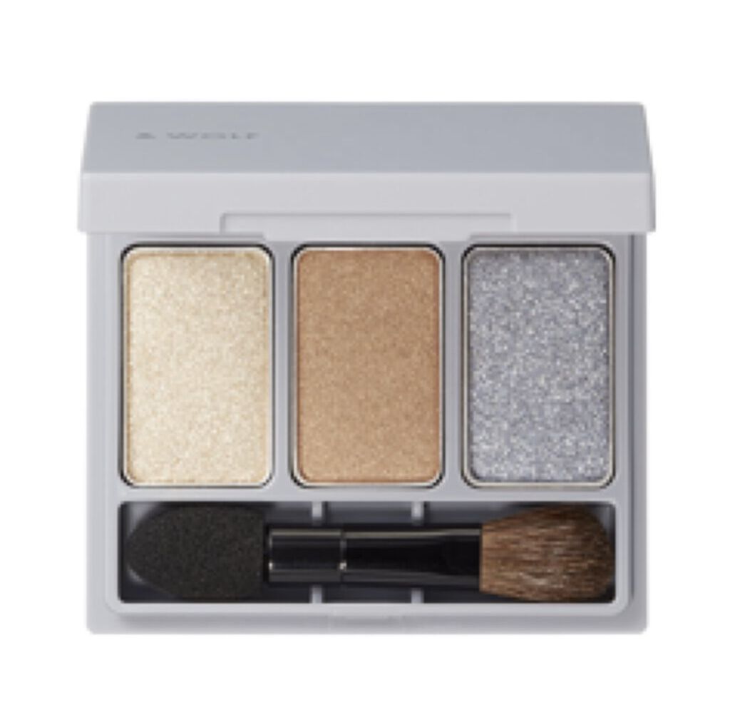 スリーサムデザイニングアイカラー/& WOLF/アイシャドウパレットを使ったクチコミ（3枚目）