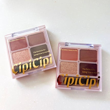 ドレッシーシャドウ/CipiCipi/アイシャドウパレットを使ったクチコミ(1枚目)