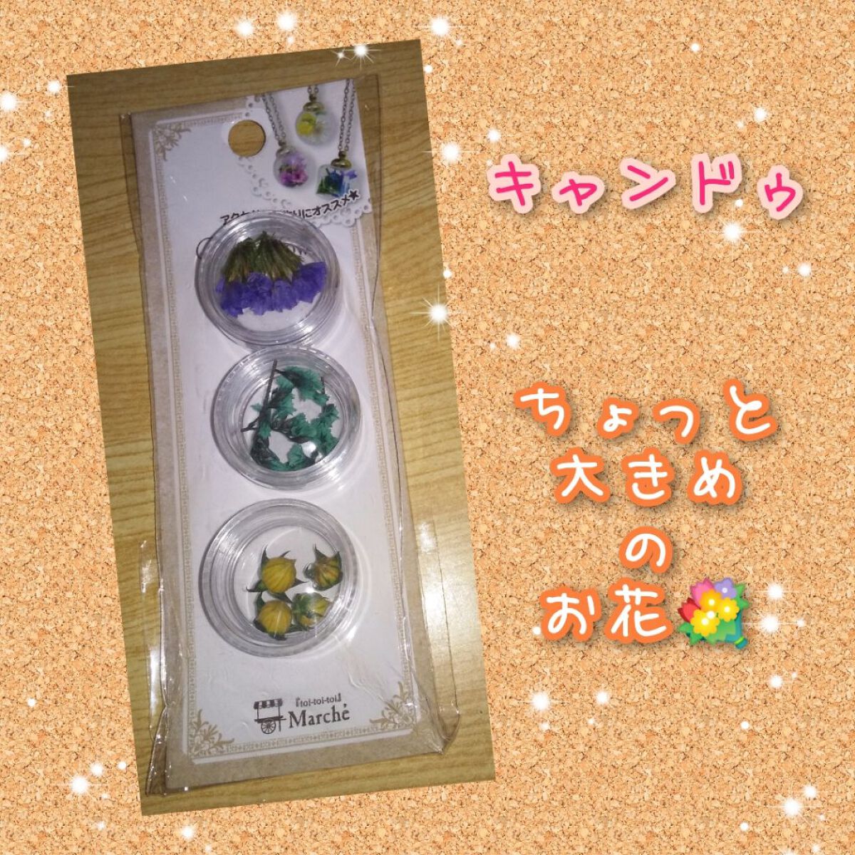 ドライフラワーアソート/NEXUS/ネイル用品を使ったクチコミ（1枚目）