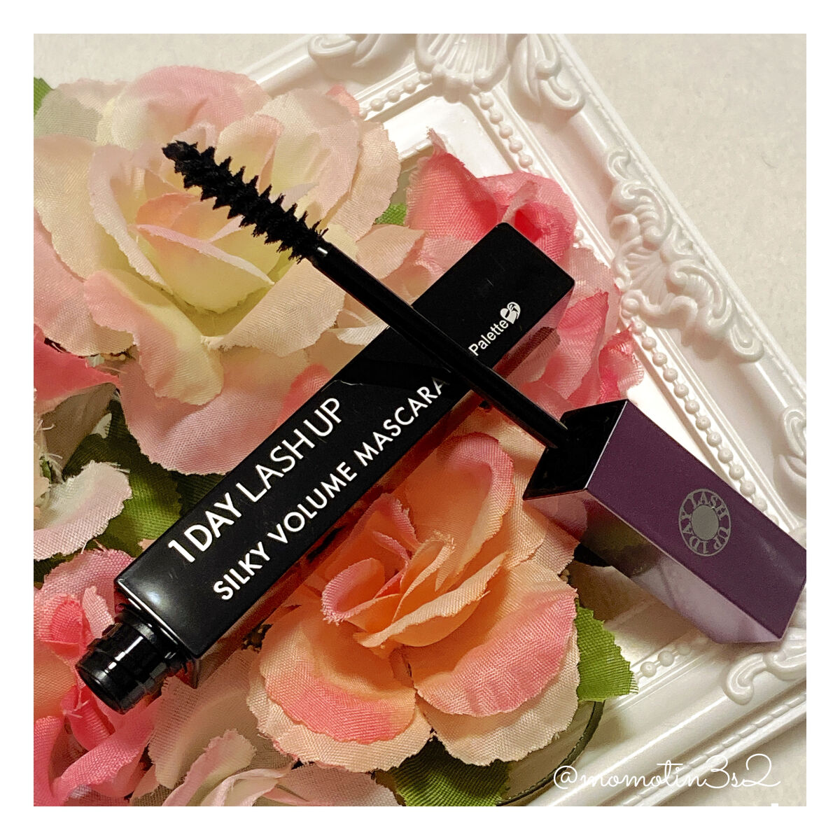 1DAY LASH UP シルキーボリュームマスカラa 01 ブラック（ボリューム）/K-パレット/マスカラを使ったクチコミ（2枚目）